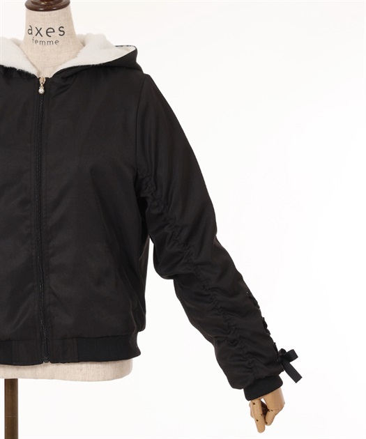 袖レースアップブルゾン | outlet | axes femme online shop 袖レースアップブルゾン | outlet | axes femme online shop