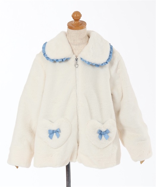 kidsハートポケットファーコート | outlet | axes femme online shop kidsハートポケットファーコート | outlet | axes femme online shop