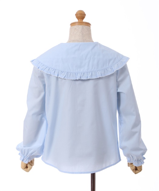 kidsいちご柄刺繍襟フリルブラウス | outlet | axes femme kidsいちご柄刺繍襟フリルブラウス | outlet | axes femme