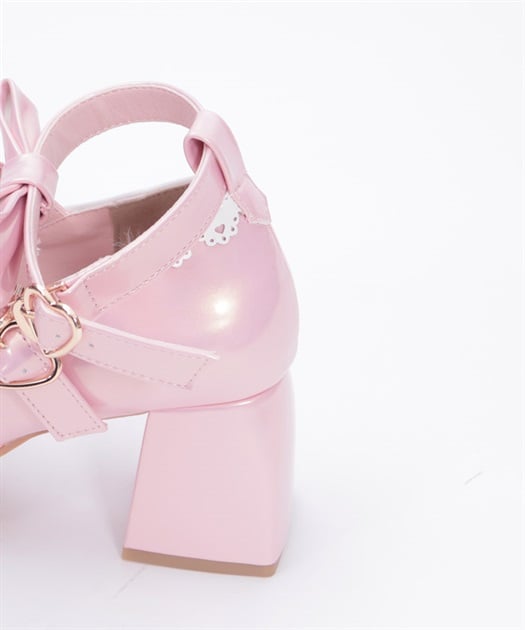 ダブルリボンスカラップパンプス【ランク限定Web先行販売