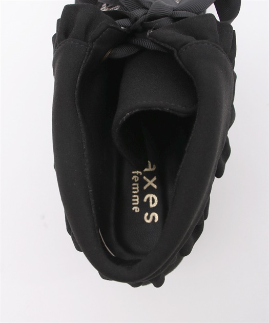 襟風折り返しブーティー | outlet | axes femme online shop 襟風折り返しブーティー | outlet | axes femme online shop
