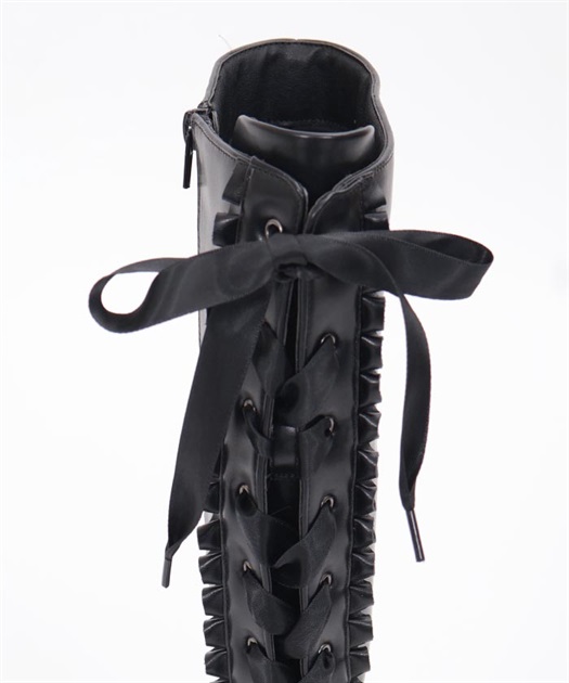 レースアップロングブーツ【期間限定価格】 | axes femme | axes レースアップロングブーツ【期間限定価格】 | axes femme | axes