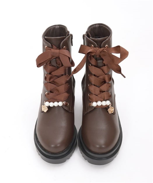 パールチャーム付ミドルブーツ | axes femme | axes femme パールチャーム付ミドルブーツ | axes femme | axes femme