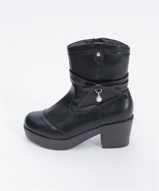 サイドリボンウエスタンブーツ | axes femme online shop