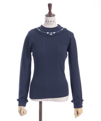 バラボトルネックニットプルオーバー | レディース服