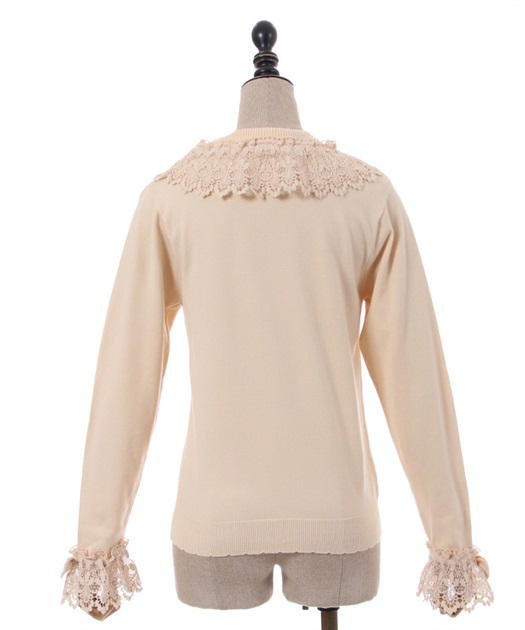 レーシーフリルニットプル | kawaii | axes femme online shop