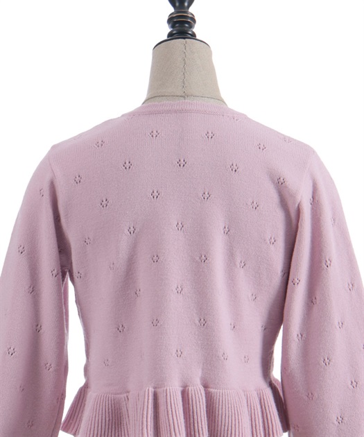 いちご刺繍ニットボレロ | Chalmiere | axes femme onlineshop