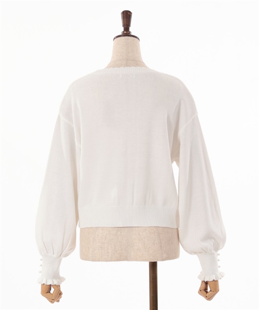 SAKURA刺繍ショートカーディガン | outlet | axes femme SAKURA刺繍ショートカーディガン | outlet | axes femme