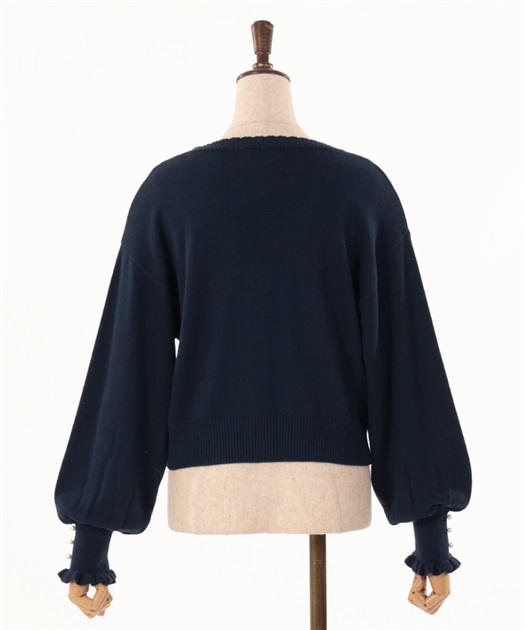 SAKURA刺繍ショートカーディガン | outlet | axes femme SAKURA刺繍ショートカーディガン | outlet | axes femme