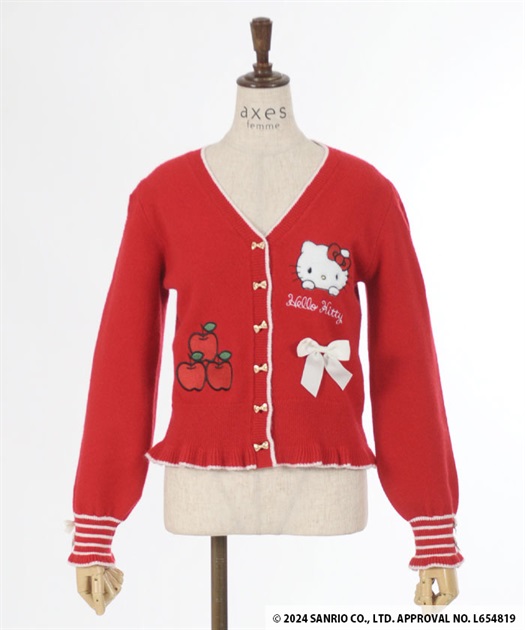 ハローキティカーディガン | axes femme | axes femme online shop ハローキティカーディガン | axes femme | axes femme online shop