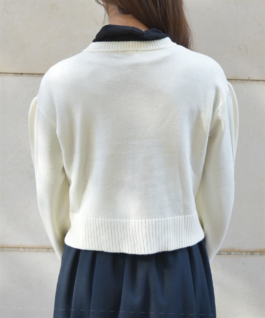 タッセル刺繍チャイナ風カーディガン | axes femme | axes femme タッセル刺繍チャイナ風カーディガン | axes femme | axes femme