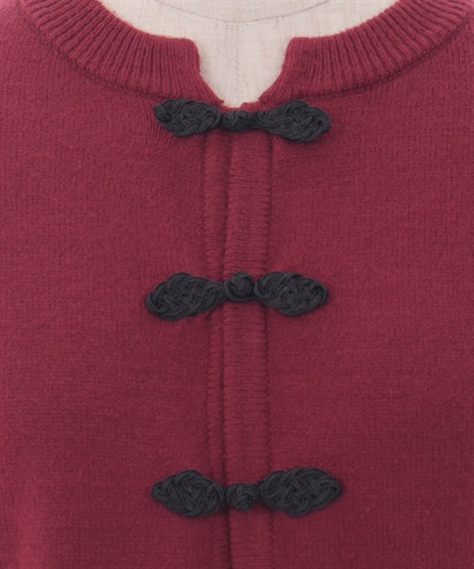 タッセル刺繍チャイナ風カーディガン | レディース服 タッセル刺繍チャイナ風カーディガン | レディース服