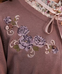 フラワーガーデン刺繍カーディガン | レディース服・レディース フラワーガーデン刺繍カーディガン | レディース服・レディース
