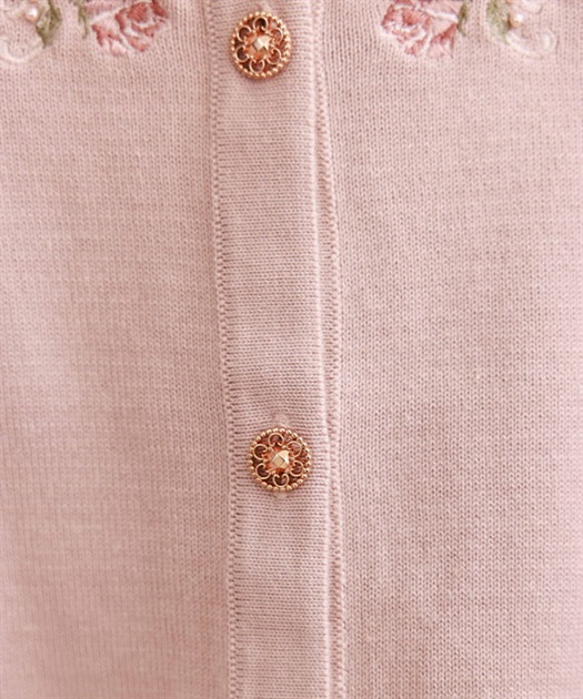 フラワーガーデン刺繍カーディガン | レディース服・レディース