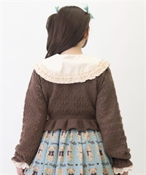 クマブローチニットボレロ | kawaii | axes femme online shop