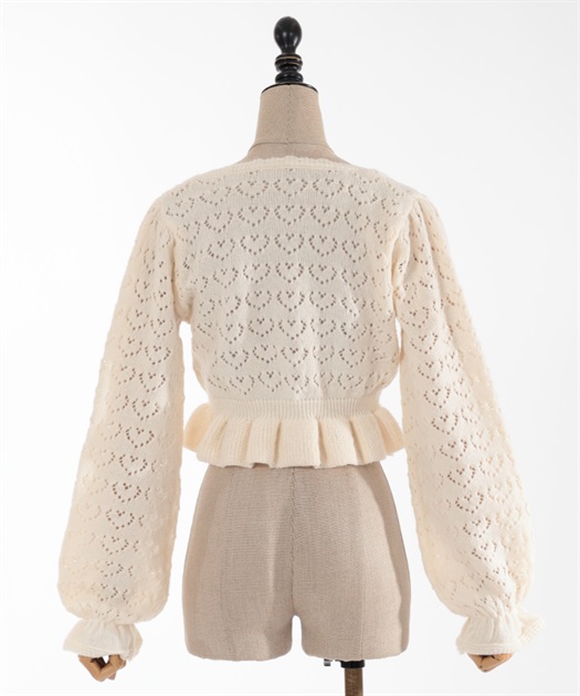 クマブローチニットボレロ | kawaii | axes femme online shop