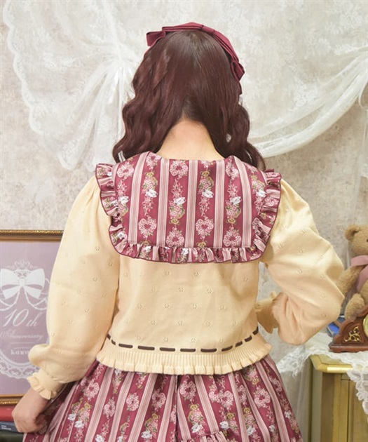 輝く高品質な RosyBearニットカーデ【Web限定商品】【期間限定販売 トップス