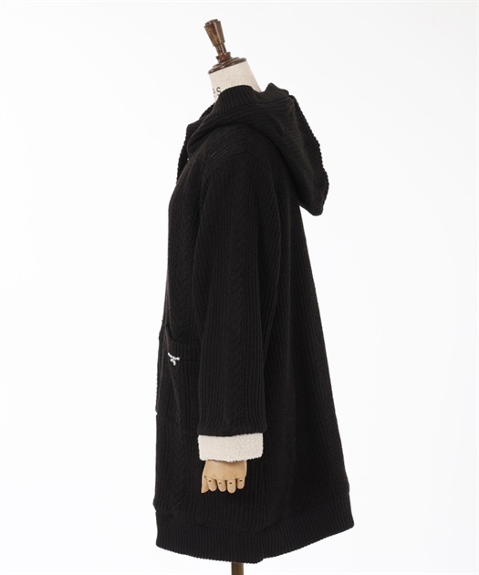 裏ボアニットコーディガン | outlet | axes femme online shop 裏ボアニットコーディガン | outlet | axes femme online shop