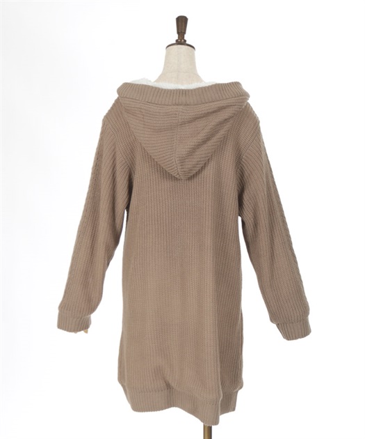裏ボアニットコーディガン | outlet | axes femme online shop 裏ボアニットコーディガン | outlet | axes femme online shop
