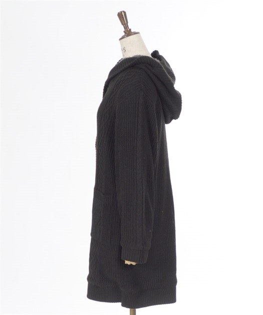裏ボアニットコーディガン | outlet | axes femme online shop 裏ボアニットコーディガン | outlet | axes femme online shop