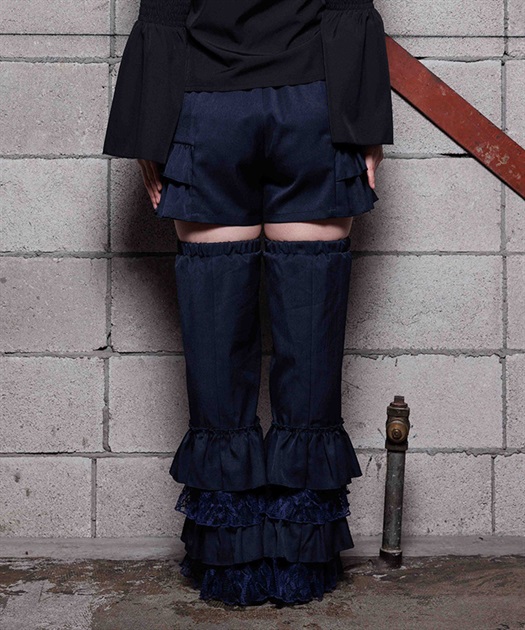 フリルレッグカバー付パンツ【予約】 | NIBBLE POISON | axes femme