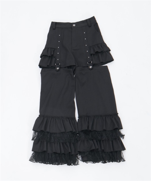 フリルレッグカバー付パンツ | axes femme online shop