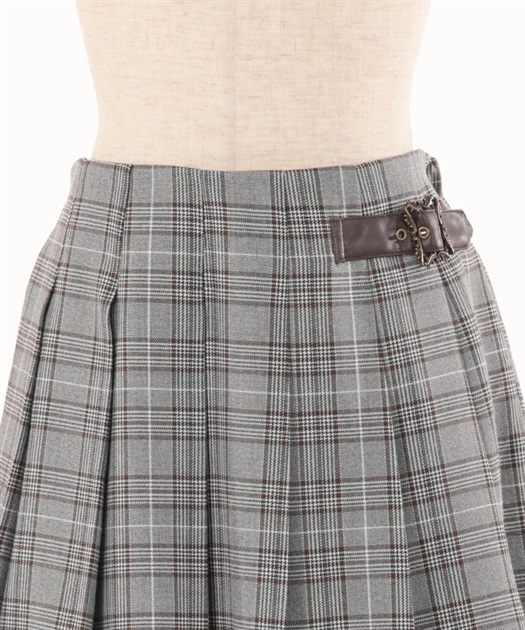 ベルト装飾プリーツキュロット【期間限定価格】 | outlet | axes ベルト装飾プリーツキュロット【期間限定価格】 | outlet | axes