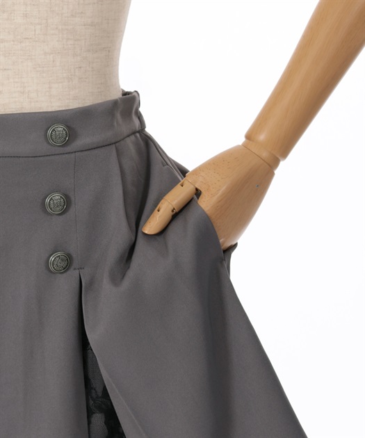 ボックスプリーツキュロット【期間限定価格】 | outlet | axes ボックスプリーツキュロット【期間限定価格】 | outlet | axes