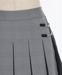 バイカラープリーツキュロット | 衣料 | axes femme online shop