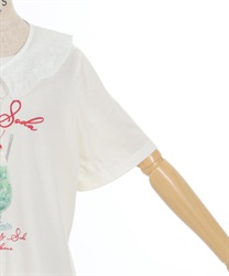 襟付クリームソーダ柄Tシャツ | outlet | axes femme online shop 襟付クリームソーダ柄Tシャツ | outlet | axes femme online shop
