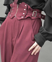 コルセットベルトデザインパンツ | レディース服・レディース コルセットベルトデザインパンツ | レディース服・レディース