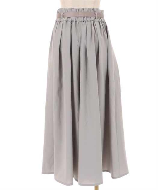 BISHOOL - Dress Satin Wide Pleats 袴 Pants - パンツ