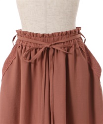 ポケットレースガウチョパンツ | outlet | axes femme online shop
