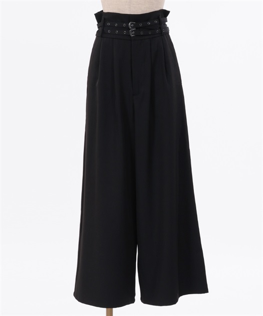 ダブルベルトパンツ【期間限定価格】 | outlet | axes femme ダブルベルトパンツ【期間限定価格】 | outlet | axes femme