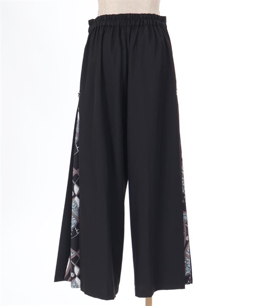 スカーフ切替ワイドパンツ | axes femme | axes femme online shop