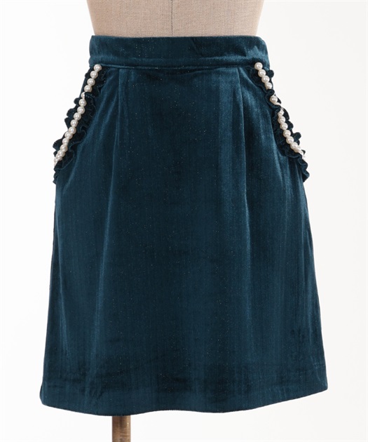 ベロアミニスカート【期間限定価格】 | outlet | axes femme ベロアミニスカート【期間限定価格】 | outlet | axes femme
