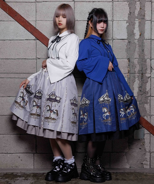 カルーセルハイウエストスカート | NIBBLE POISON | axes femme online