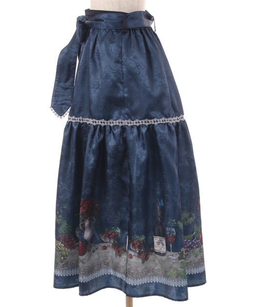 ワイン柄スカート | outlet | axes femme online shop ワイン柄スカート | outlet | axes femme online shop