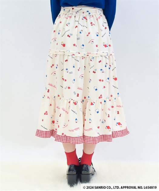 ハローキティプリントスカート | axes femme | axes femme ハローキティプリントスカート | axes femme | axes femme