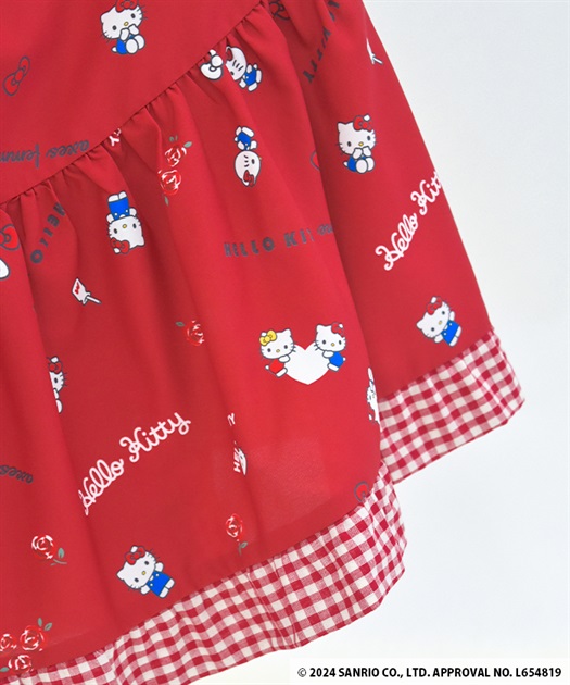 ハローキティプリントスカート | レディース服・レディース ハローキティプリントスカート | レディース服・レディース