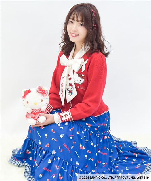 ハローキティプリントスカート | レディース服・レディース ハローキティプリントスカート | レディース服・レディース