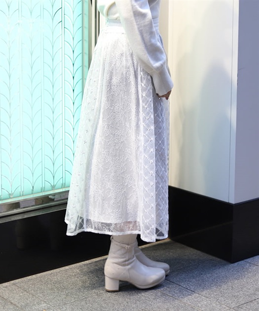 スパンコールチュールスカート | outlet | axes femme online shop スパンコールチュールスカート | outlet | axes femme online shop