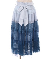 グラデカラーレーススカート | outlet | axes femme online shop グラデカラーレーススカート | outlet | axes femme online shop