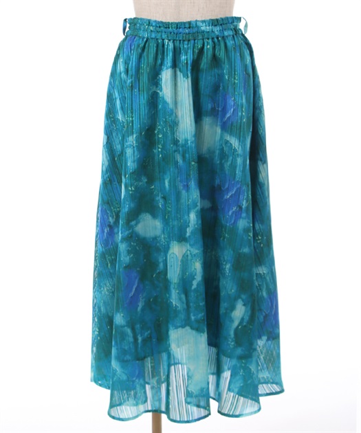 マーブルプリントスカート | outlet | axes femme online shop