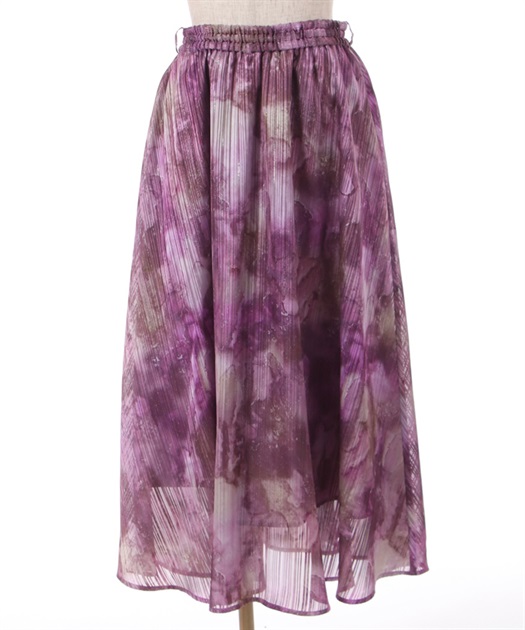 マーブルプリントスカート | outlet | axes femme online shop