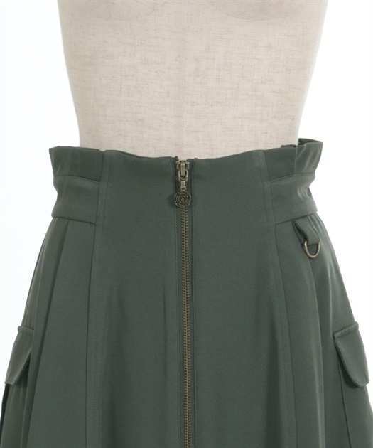 ポケット付フロントジップスカート | outlet | axes femme ポケット付フロントジップスカート | outlet | axes femme