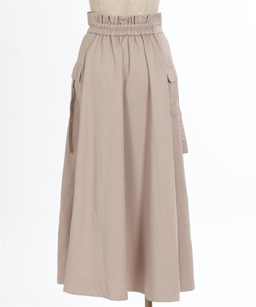 ポケット付フロントジップスカート | outlet | axes femme