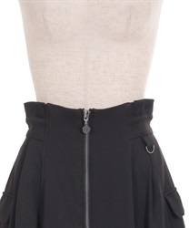 ポケット付フロントジップスカート | outlet | axes femme ポケット付フロントジップスカート | outlet | axes femme