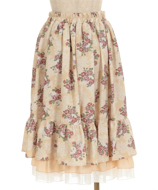 グランブーケ柄スカート | axes femme | axes femme online shop グランブーケ柄スカート | axes femme | axes femme online shop