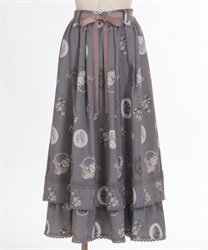 アンティークフルーツ柄スカート | レディース服・レディース アンティークフルーツ柄スカート | レディース服・レディース